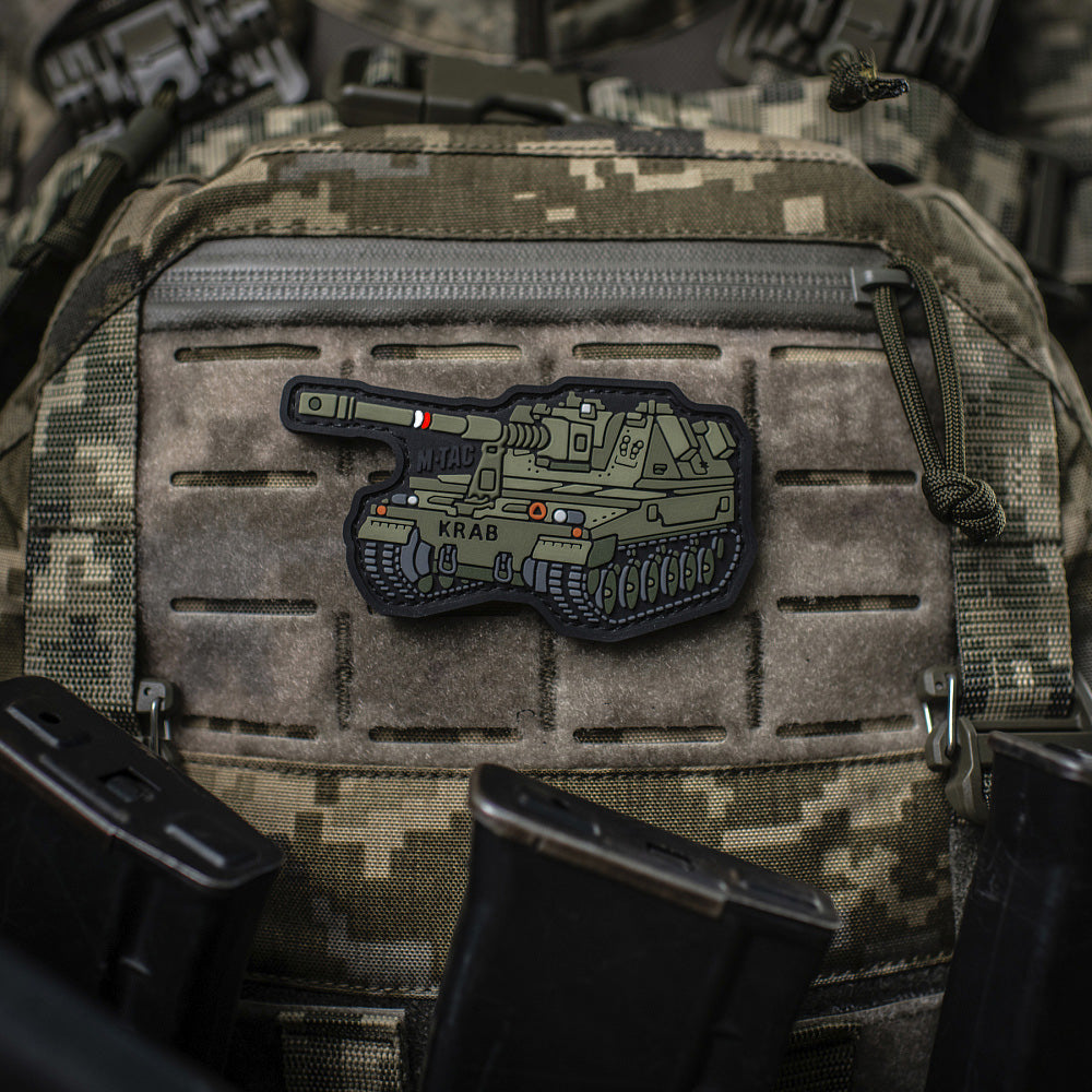 Patch Krab PVC 3D cu velcro M-Tac