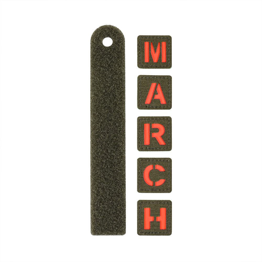 Set patch-uri MARCH M-Tac pentru organizare medicala