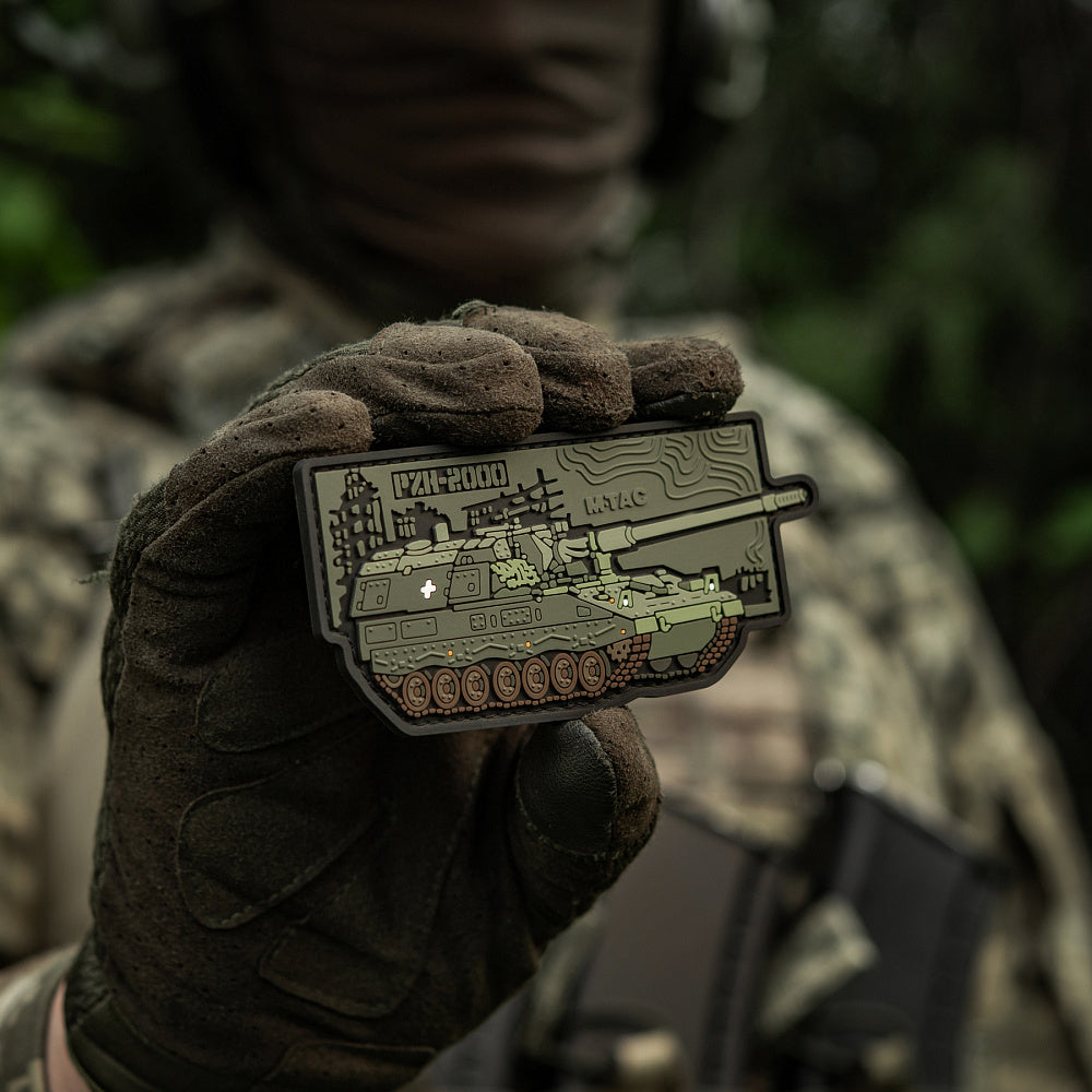 Patch PzH-2000 PVC 3D cu velcro M-Tac