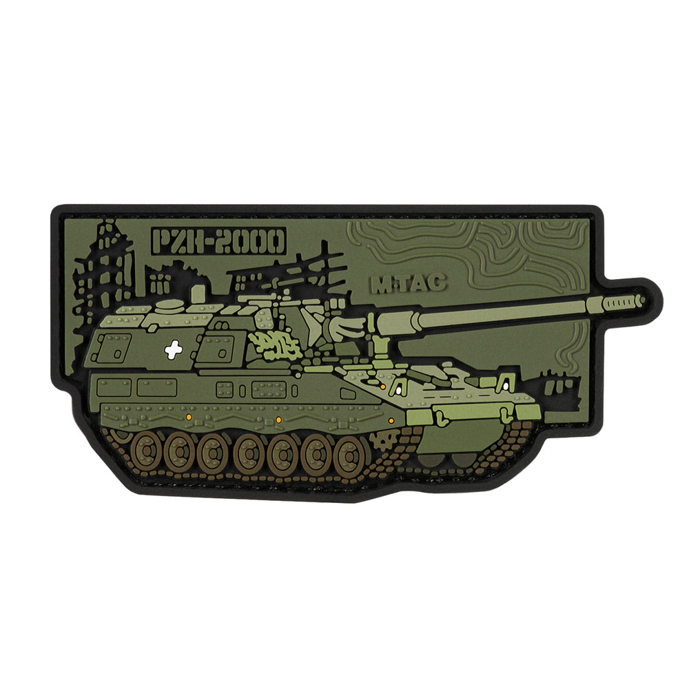Patch PzH-2000 PVC 3D cu velcro M-Tac
