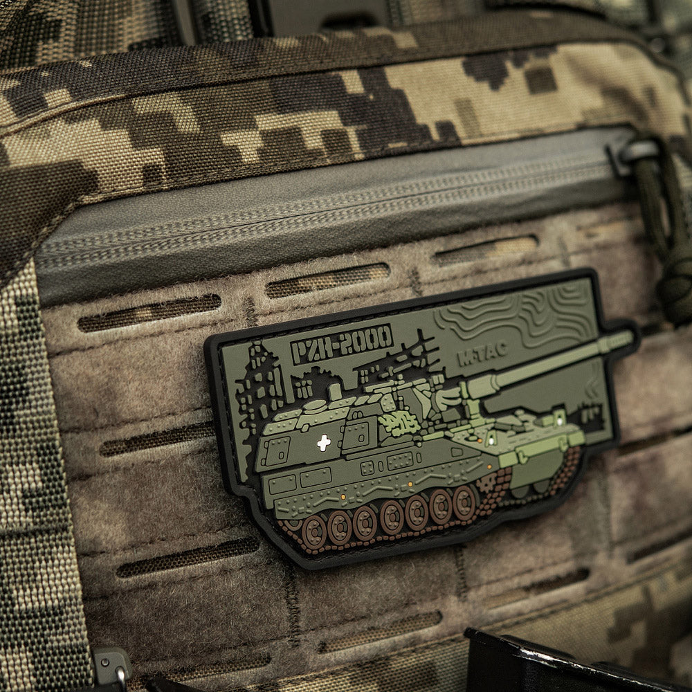 Patch PzH-2000 PVC 3D cu velcro M-Tac