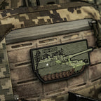 Patch PzH-2000 PVC 3D cu velcro M-Tac