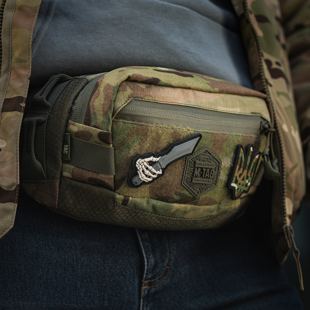 Patch Skeleton Knife PVC M-Tac