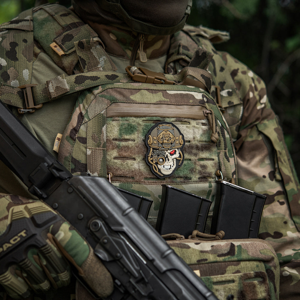 Patch Worn To The Bone PVC M-Tac