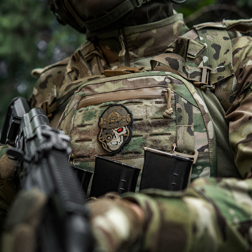 Patch Worn To The Bone PVC M-Tac
