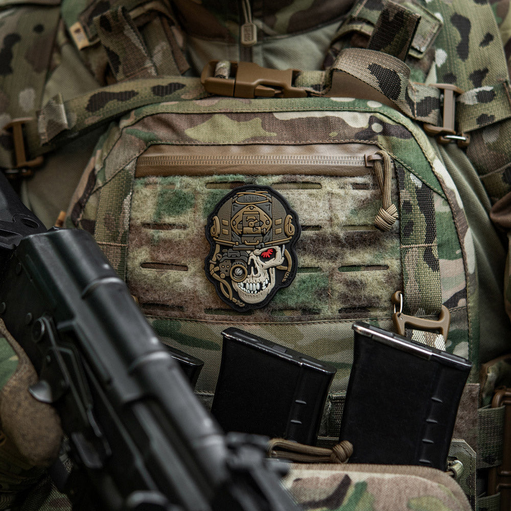Patch Worn To The Bone PVC M-Tac
