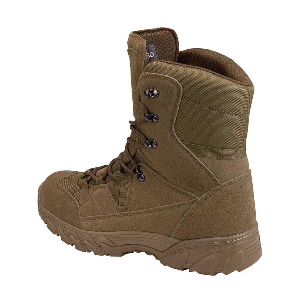 Bocanci tactici Morgan 8 Corso din piele intoarsa si Cordura