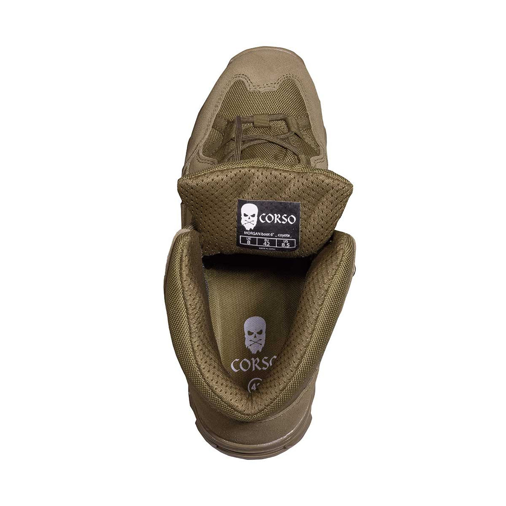 Bocanci tactici Morgan 8 Corso din piele intoarsa si Cordura