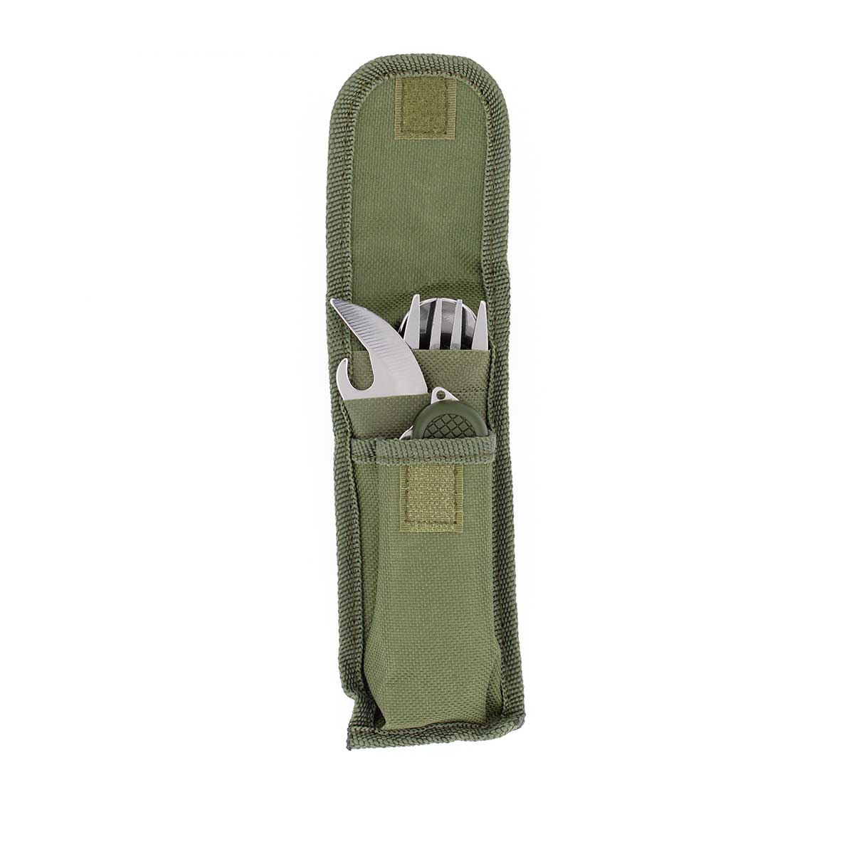 Set tacamuri militare cu briceag si husa Immortal Warrior