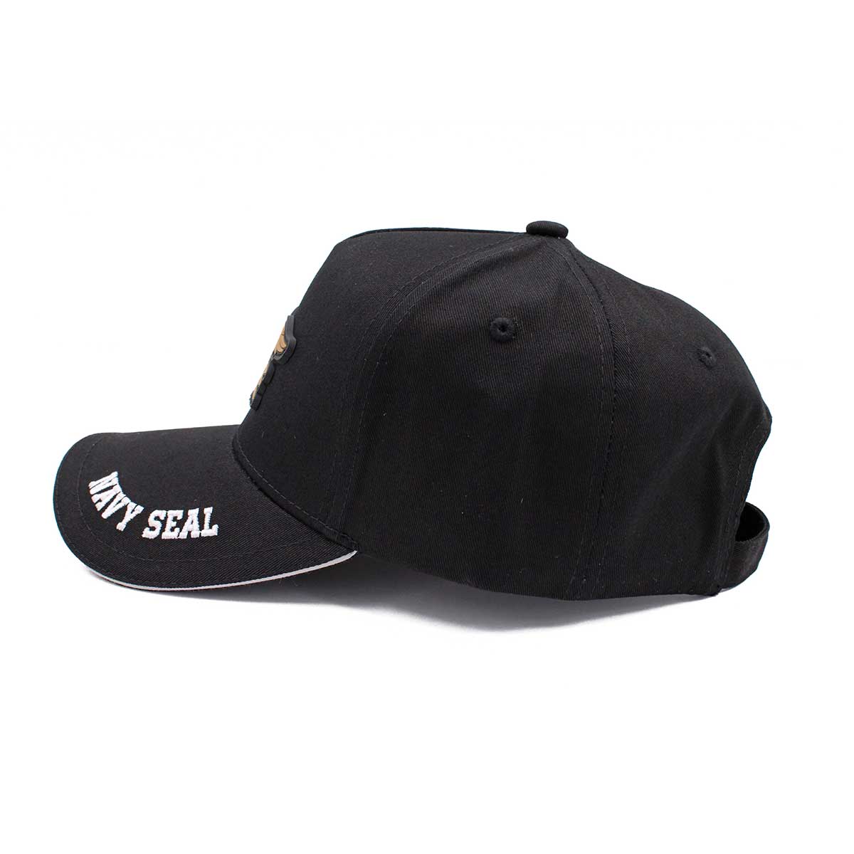Sapca Navy Seal Immortal Warrior neagra din bumbac