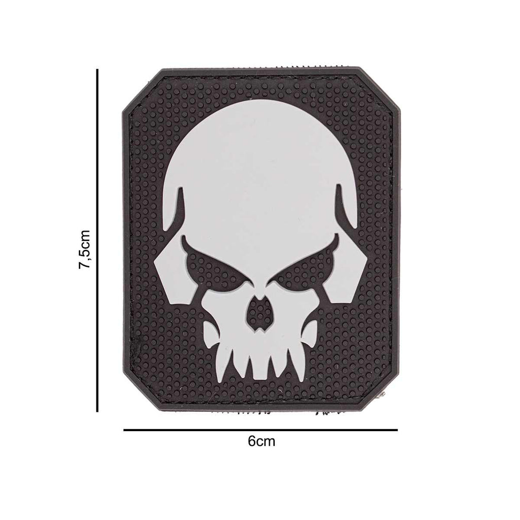Patch PVC 3D craniu de pirat Immortal Warrior