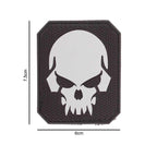 Patch PVC 3D craniu de pirat Immortal Warrior