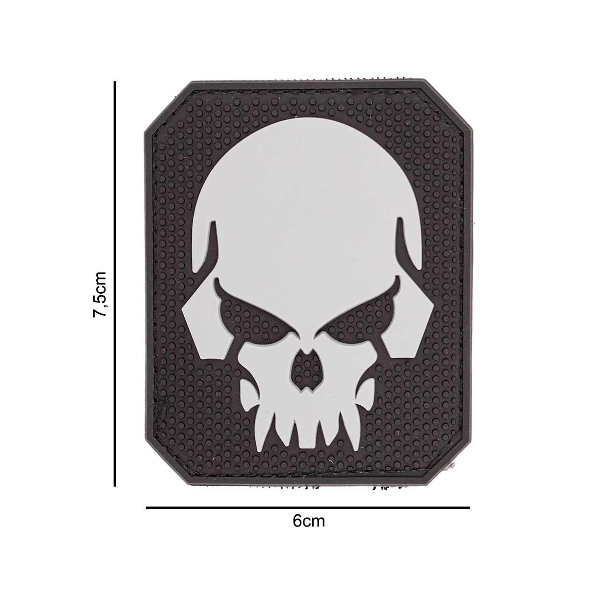 Patch PVC 3D craniu de pirat Immortal Warrior