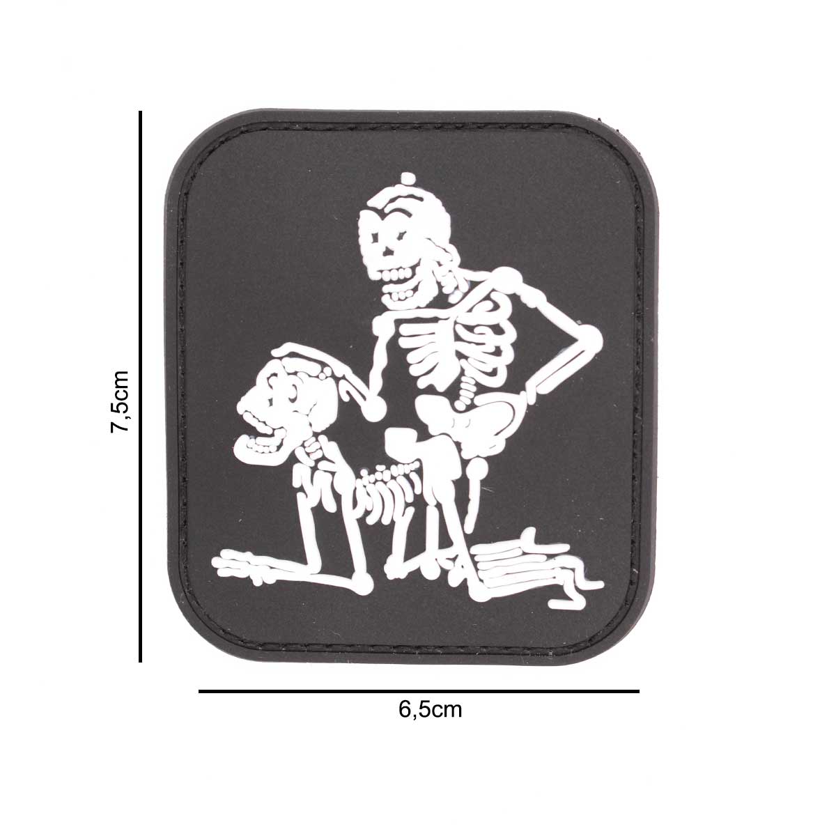 Patch 3D PVC doua schelete Immortal Warrior