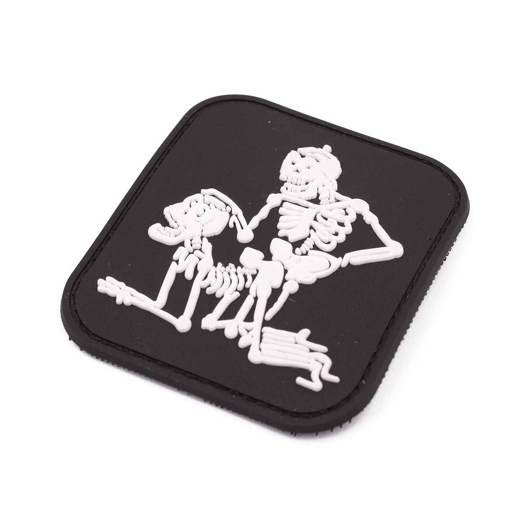 Patch 3D PVC doua schelete Immortal Warrior