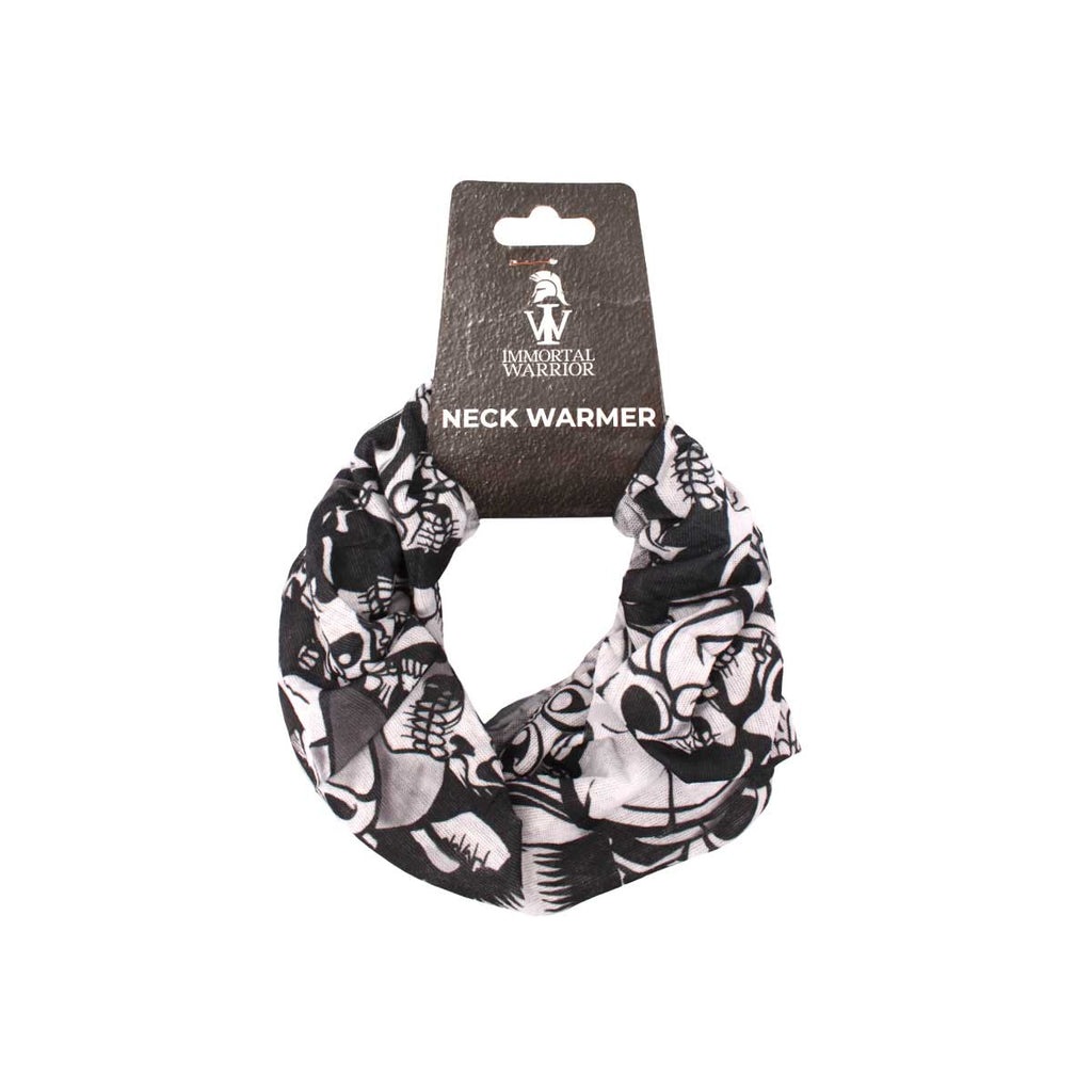 Bandana de gat cu cranii Immortal Warrior