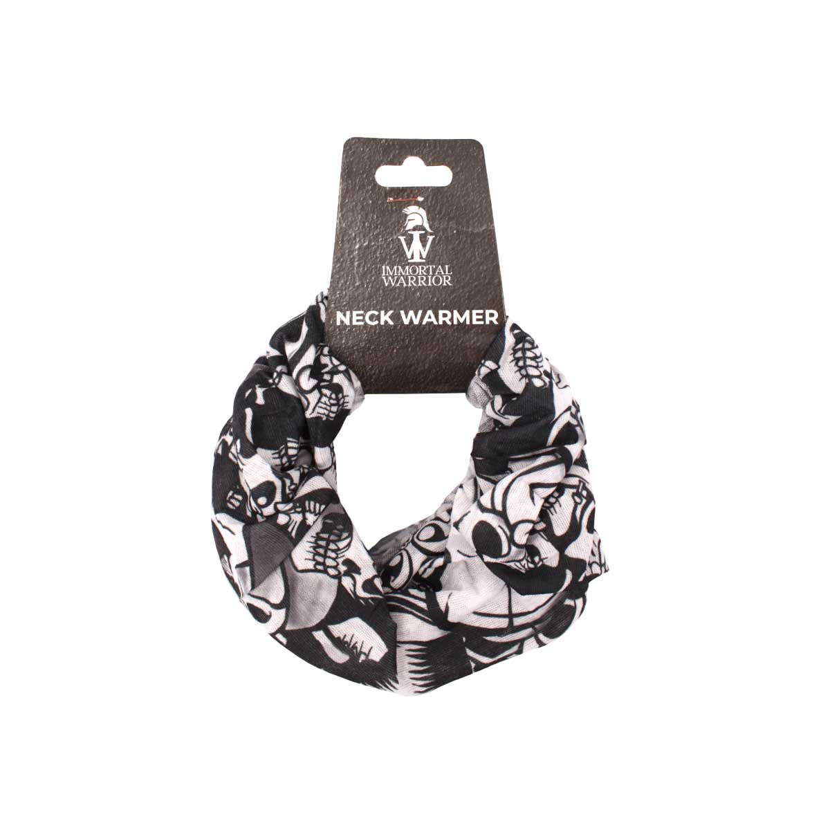 Bandana de gat cu cranii Immortal Warrior