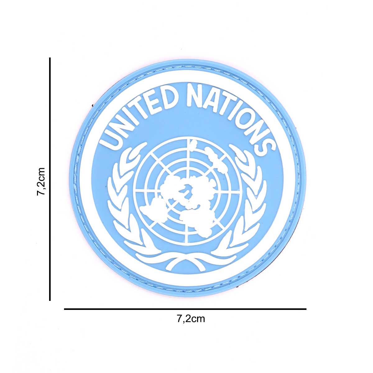 Patch PVC 3D ONU rotund Immortal Warrior