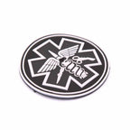 Patch 3D Paramedic negru-alb Immortal Warrior
