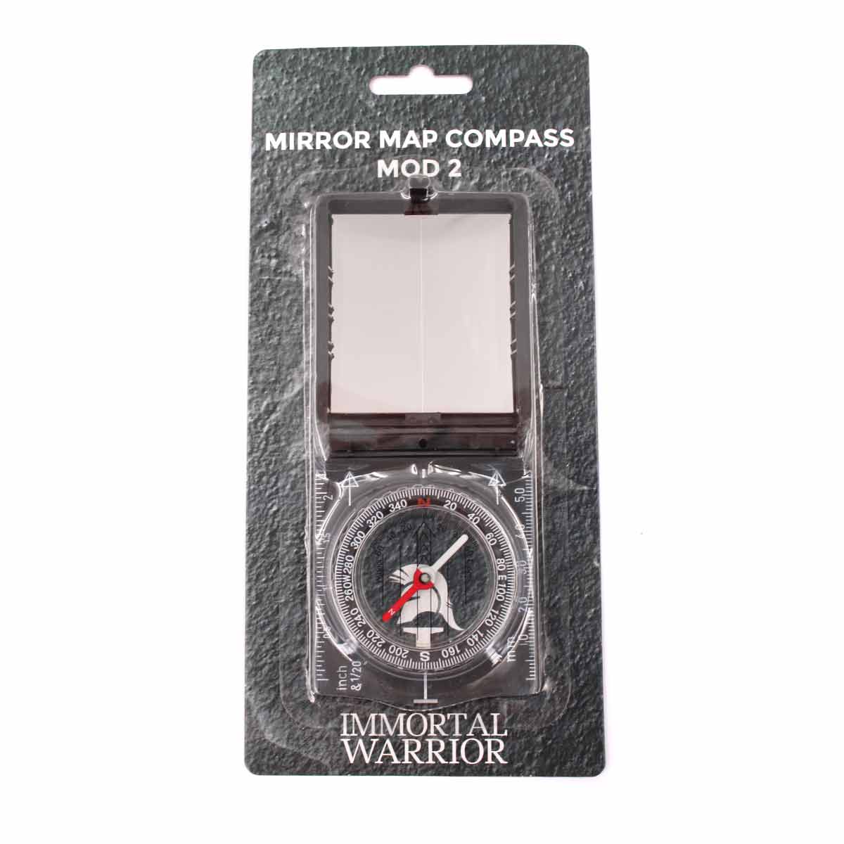 Busola cu oglinda Immortal Warrior transparenta