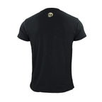 Tricou Bandit Pilot Immortal Warrior negru cu imprimeu