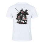 Tricou Templar alb Immortal Warrior