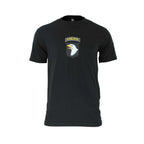 Tricou Airborne negru Immortal Warrior