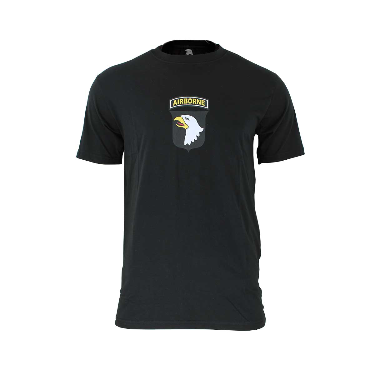 Tricou Airborne negru Immortal Warrior