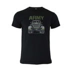 Tricou Willy Immortal Warrior negru cu imprimeu