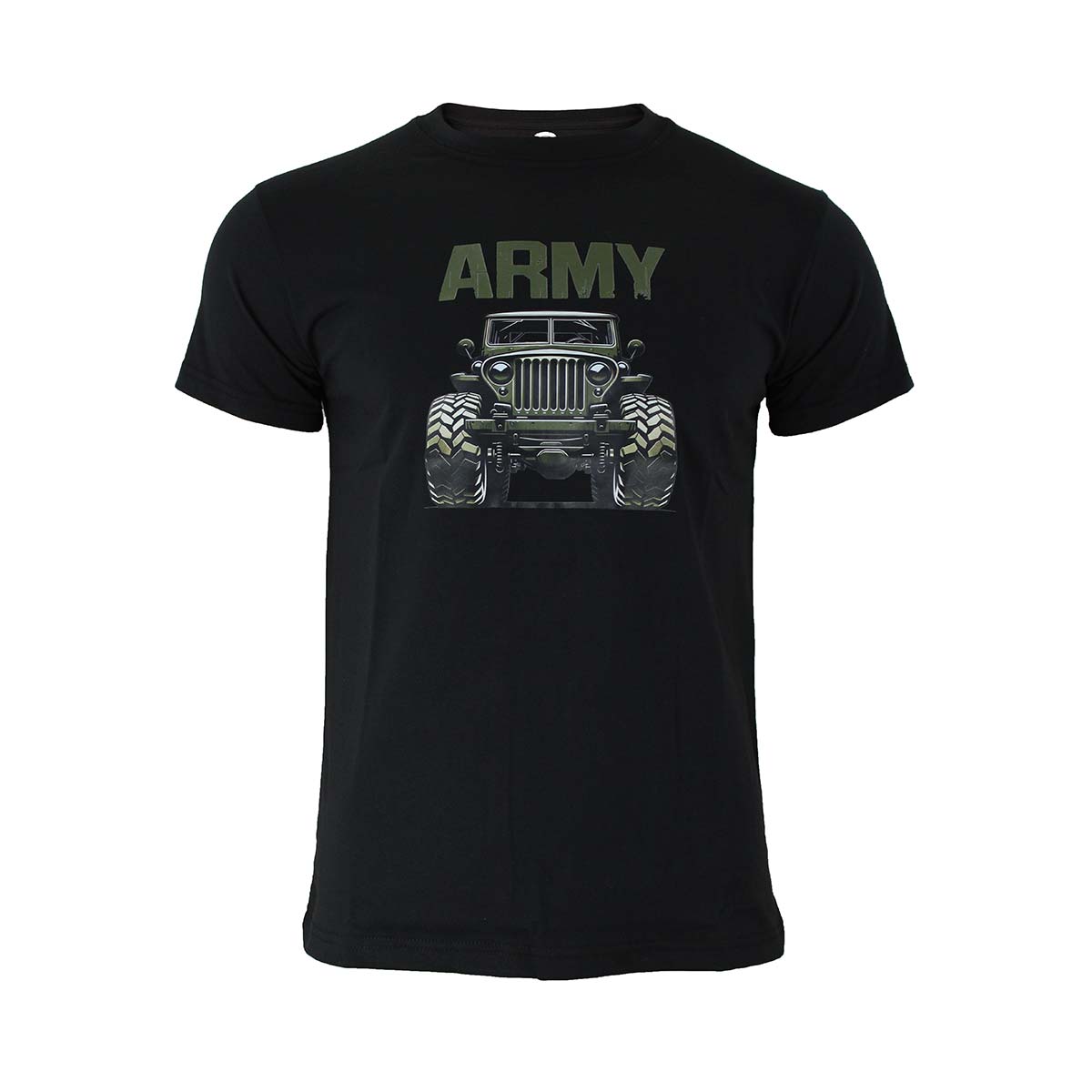 Tricou Willy Immortal Warrior negru cu imprimeu
