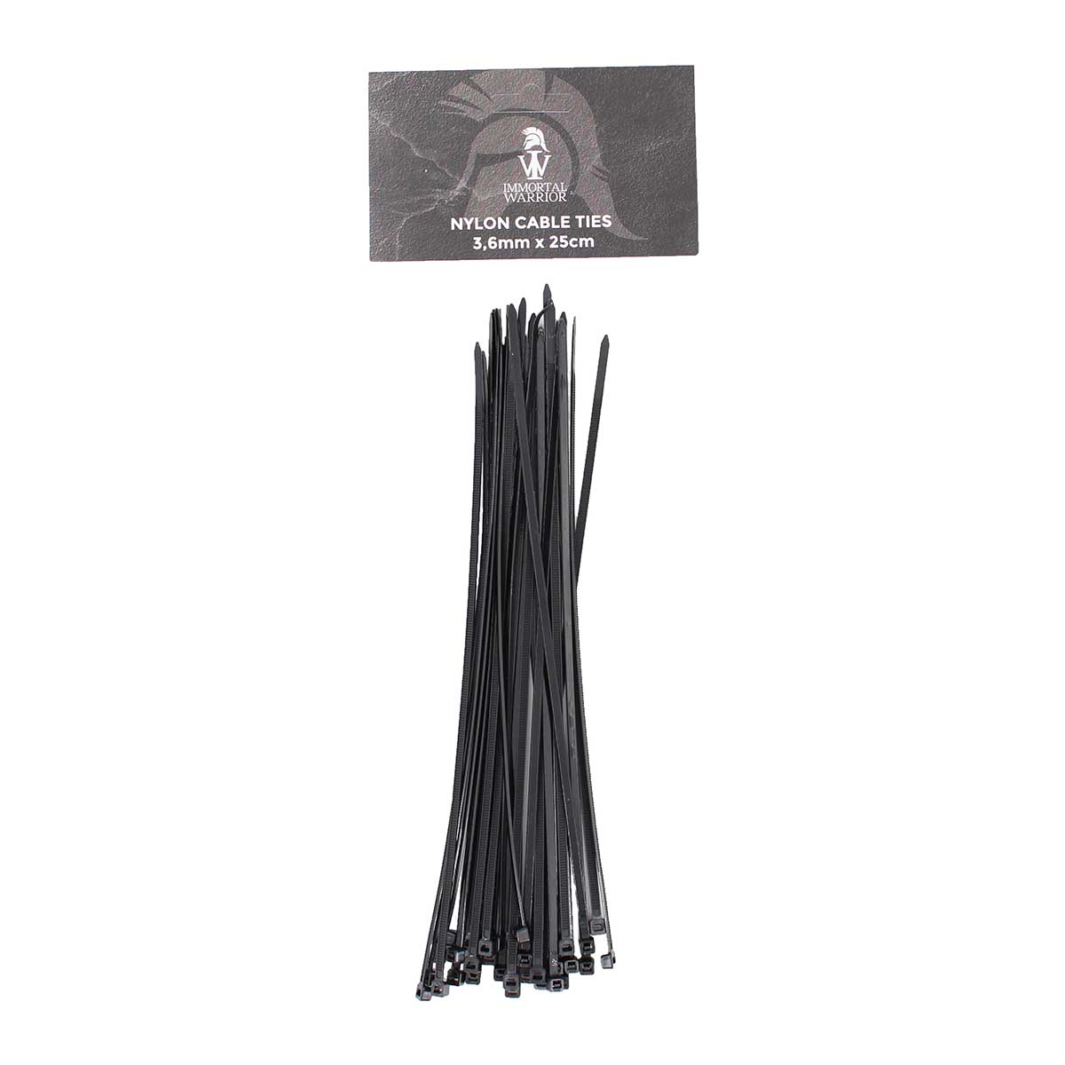 Coliere de prindere 3.6 mm x 25 cm set 30 buc Immortal Warrior