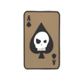 Patch 3D PVC as de pica cu craniu Immortal Warrior