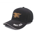 Sapca Navy Seal Immortal Warrior neagra din bumbac