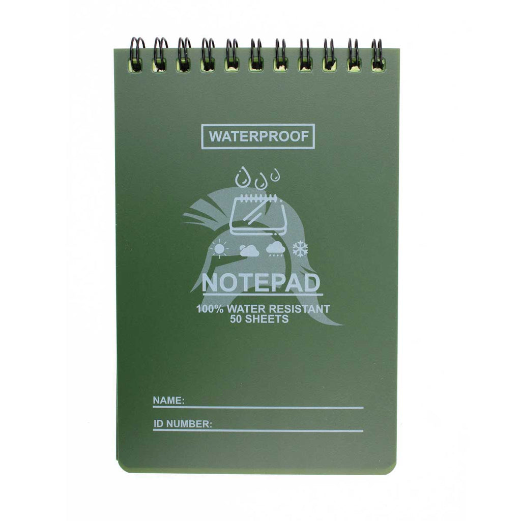 Carnet impermeabil Immortal Warrior 15x10 cm