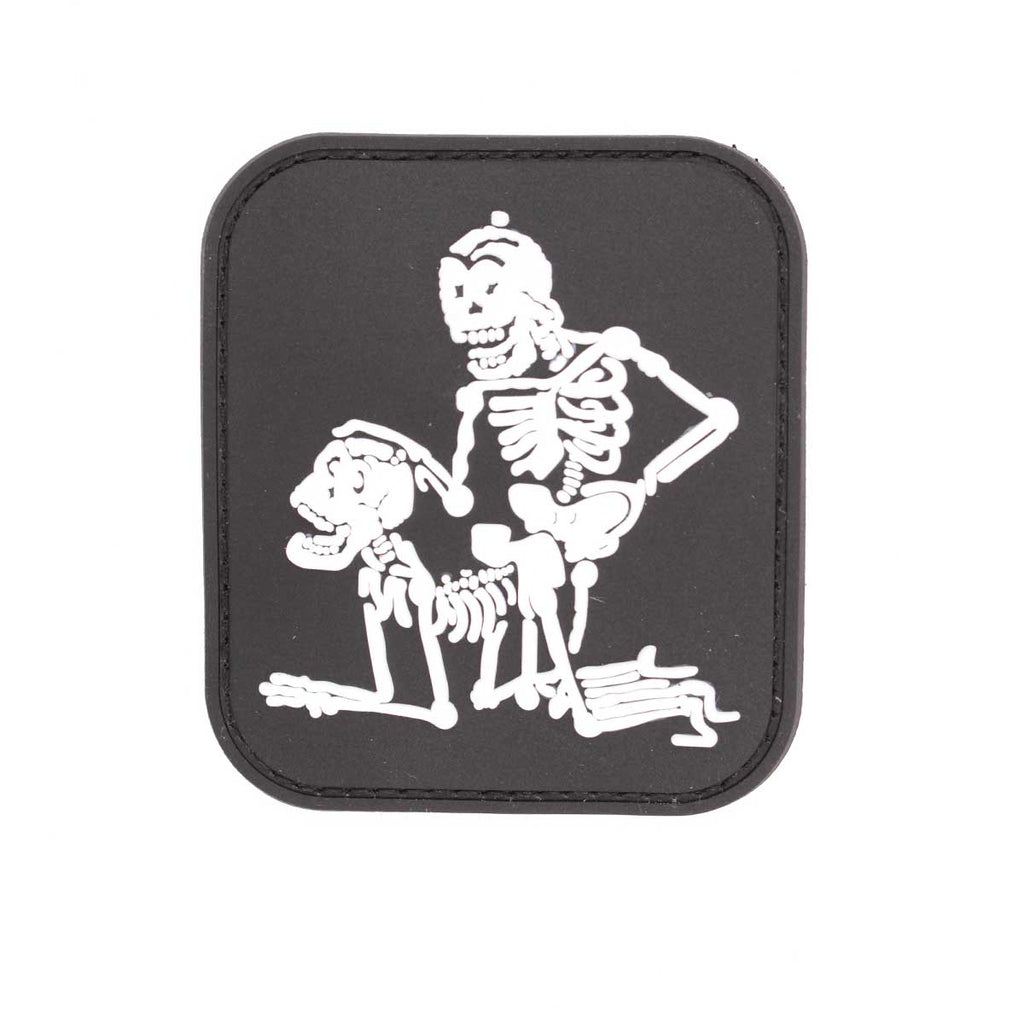 Patch 3D PVC doua schelete Immortal Warrior