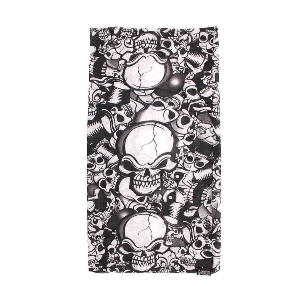 Bandana de gat cu cranii Immortal Warrior