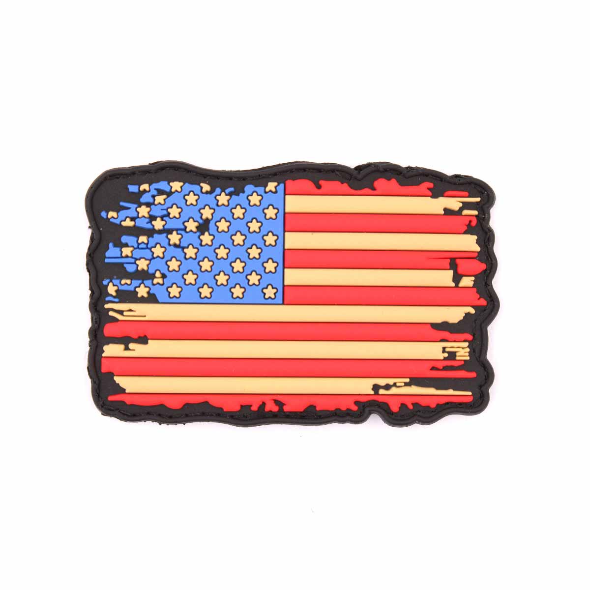 Patch PVC 3D steag SUA vintage Immortal Warrior