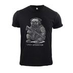 Tricou Lazy Operator Immortal Warrior negru