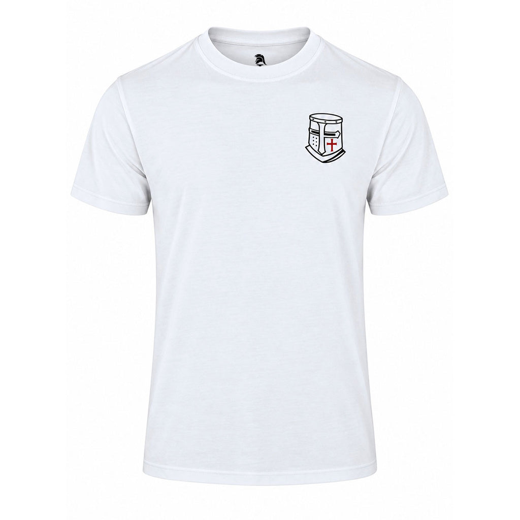 Tricou Templar alb Immortal Warrior