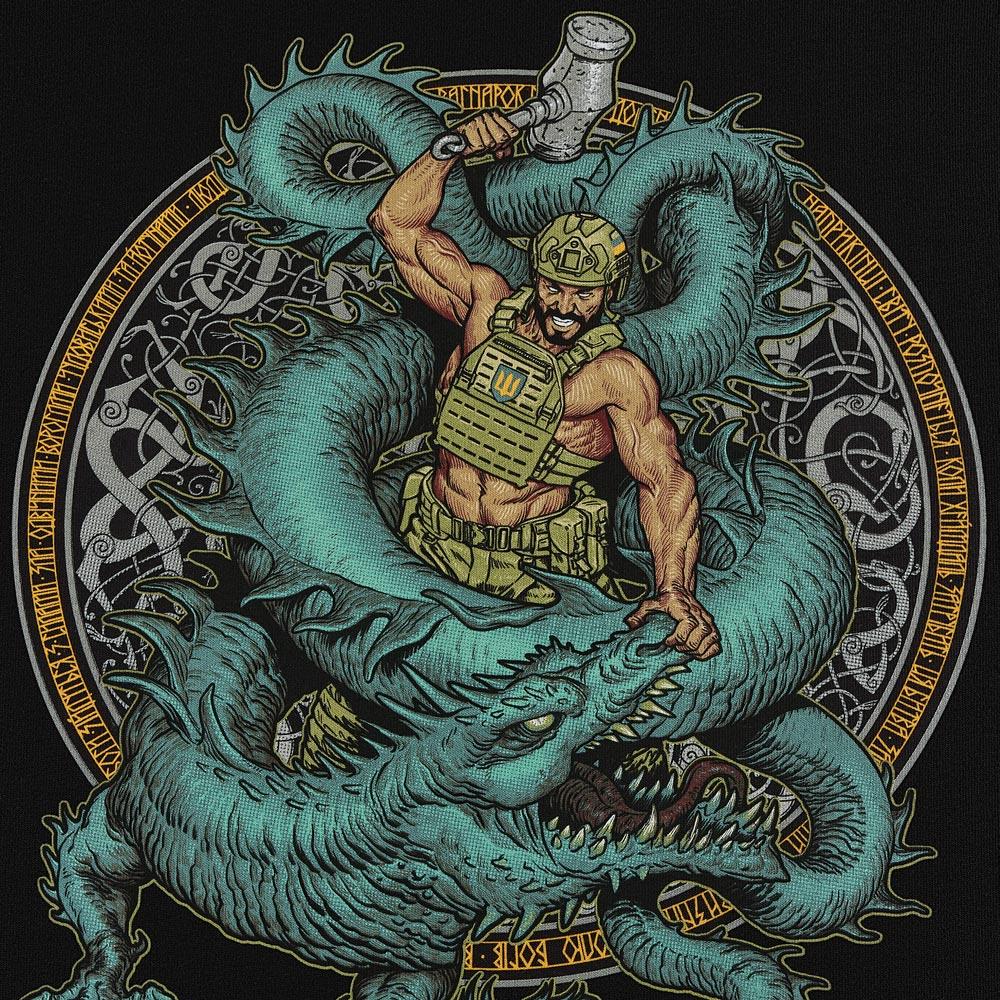 Tricou Ragnarok Cotton Hard M-Tac cu imprimeu