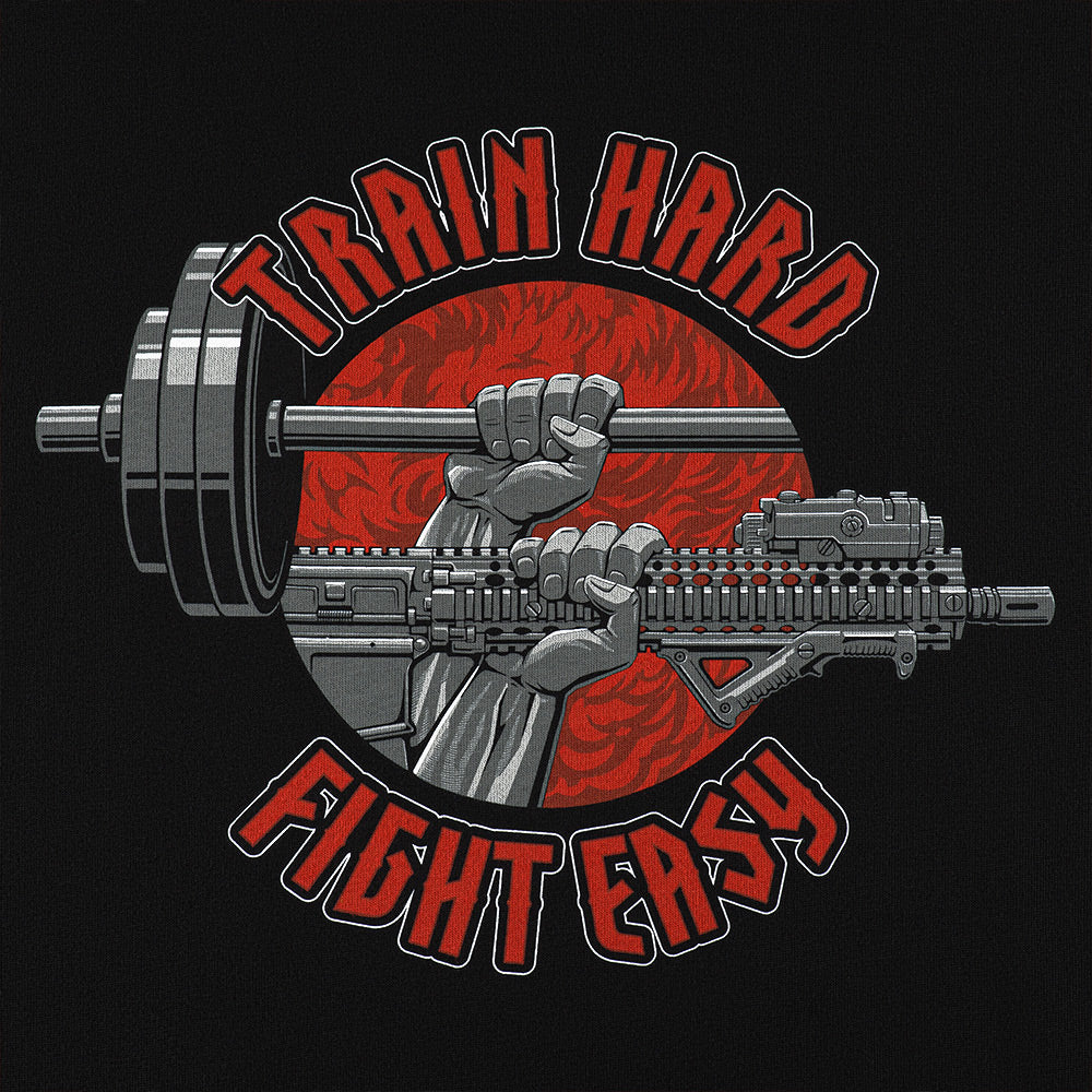 Tricou oversized Train Hard M-Tac din bumbac