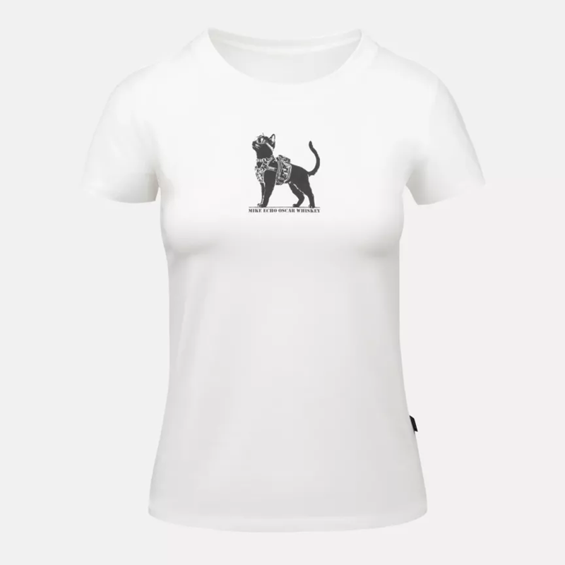 Tricou de dama TactiCat Helikon-Tex, alb