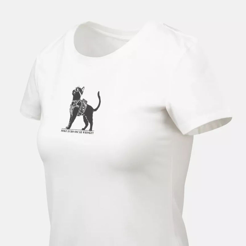 Tricou de dama TactiCat Helikon-Tex, alb